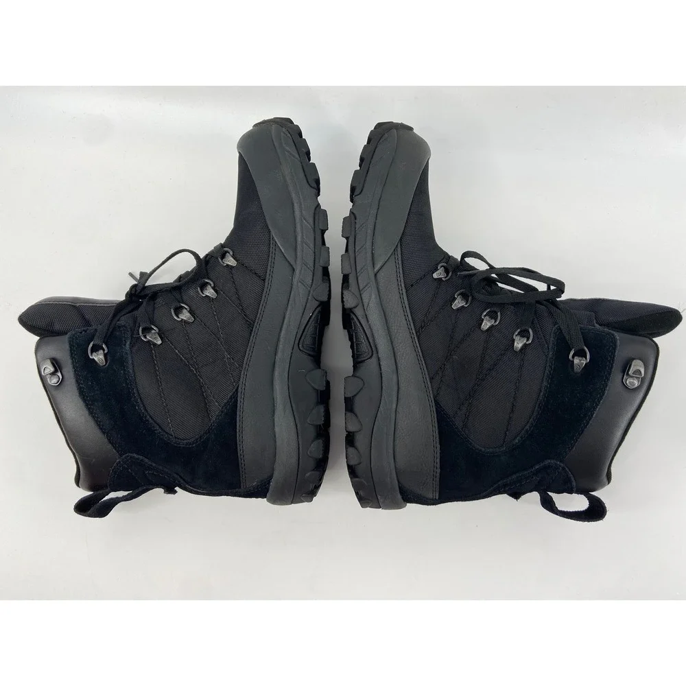 The North Face Boots Men 9.5 Black Chilkat II Waterproof Hiking Winter Insulated